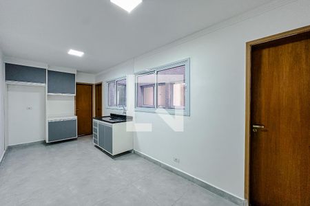 Sala/Cozinha de apartamento para alugar com 1 quarto, 50m² em Vila Prudente, São Paulo