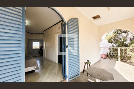 Varanda da Suíte master de casa para alugar com 4 quartos, 650m² em Chácara Primavera, Campinas