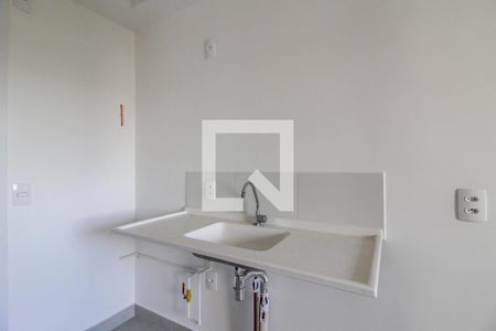 Cozinha de apartamento à venda com 2 quartos, 32m² em Parque Novo Mundo, Guarulhos