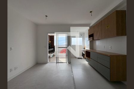 Sala de apartamento à venda com 2 quartos, 58m² em Jardim Guacu, Santo André