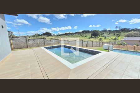 Piscina de casa de condomínio à venda com 4 quartos, 246m² em Bela Vista, Lagoa Santa