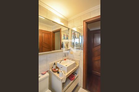 Banheiro da Suíte de apartamento à venda com 3 quartos, 95m² em Vila Marlene, São Bernardo do Campo