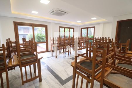 Área comum - Salão de festas de apartamento à venda com 2 quartos, 77m² em Vila Rosa, Novo Hamburgo
