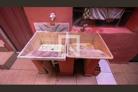 Área de Serviço de casa para alugar com 1 quarto, 50m² em Jardim Dona Sinha, São Paulo