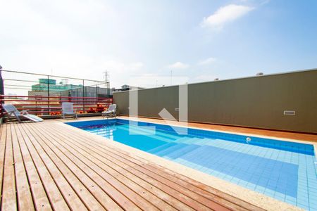 Área comum - Piscina de apartamento para alugar com 2 quartos, 65m² em Casa Branca, Santo André