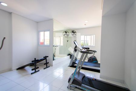 Área comum - Academia de apartamento para alugar com 2 quartos, 65m² em Casa Branca, Santo André