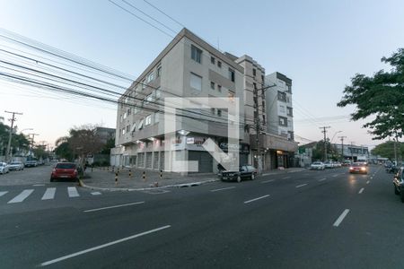 Fachada do Prédio de apartamento à venda com 1 quarto, 40m² em Santa Maria Goretti, Porto Alegre