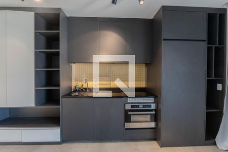 Cozinha de kitnet/studio à venda com 1 quarto, 37m² em Consolação, São Paulo
