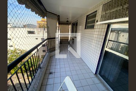 Varanda - Sala de apartamento à venda com 3 quartos, 154m² em Anil, Rio de Janeiro