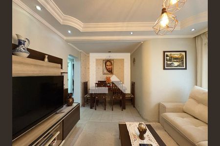 Sala de apartamento à venda com 3 quartos, 82m² em Jardim, Santo André