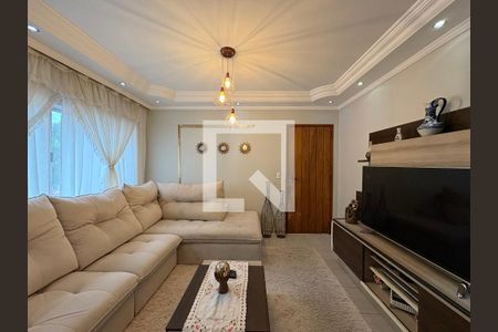 Sala de apartamento à venda com 3 quartos, 82m² em Jardim, Santo André