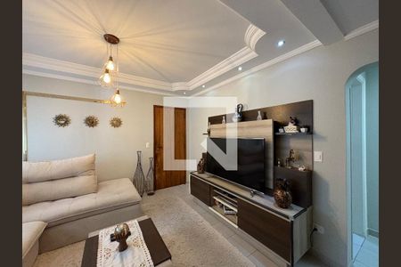 Sala de apartamento à venda com 3 quartos, 82m² em Jardim, Santo André