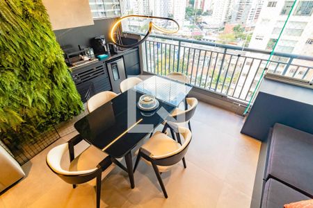 Varanda da Sala de apartamento à venda com 2 quartos, 81m² em Jardim Prudência, São Paulo
