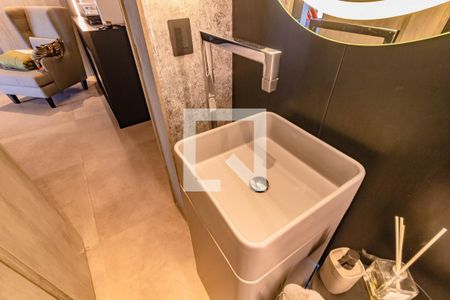 Lavabo da Sala de apartamento à venda com 2 quartos, 81m² em Jardim Prudência, São Paulo