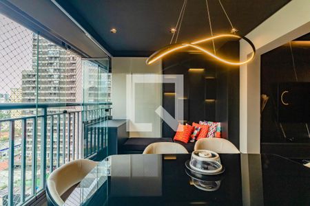 Varanda da Sala de apartamento à venda com 2 quartos, 81m² em Jardim Prudência, São Paulo