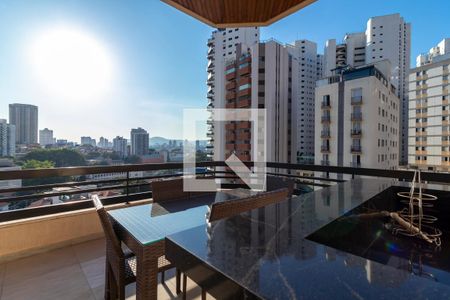 Varanda Gourmet de apartamento à venda com 4 quartos, 273m² em Santana, São Paulo
