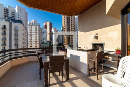 Varanda Gourmet de apartamento à venda com 4 quartos, 273m² em Santana, São Paulo