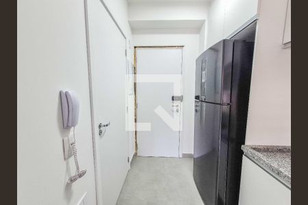 Cozinha de kitnet/studio para alugar com 1 quarto, 25m² em Butantã, São Paulo