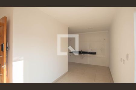 Sala/Cozinha de apartamento à venda com 2 quartos, 51m² em Parque Vitoria, São Paulo