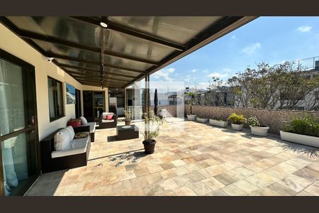 Varanda da Sala de apartamento à venda com 3 quartos, 304m² em Recreio dos Bandeirantes, Rio de Janeiro