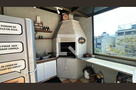 Varanda da Sala de apartamento à venda com 3 quartos, 304m² em Recreio dos Bandeirantes, Rio de Janeiro