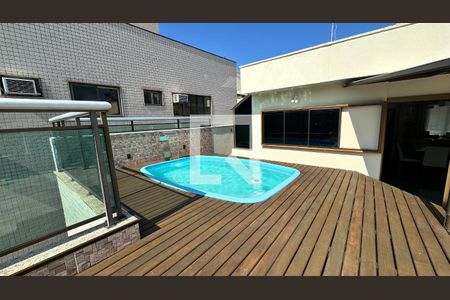 Varanda da Sala de apartamento à venda com 3 quartos, 304m² em Recreio dos Bandeirantes, Rio de Janeiro