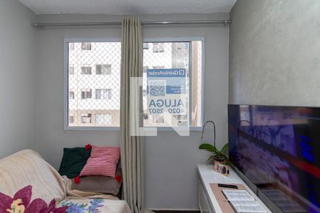 Sala de apartamento para alugar com 2 quartos, 32m² em Fazenda Caguaçu, São Paulo