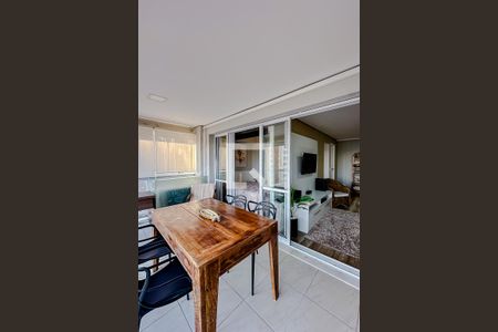 Varanda da Sala de apartamento para alugar com 1 quarto, 52m² em Vila Regente Feijó, São Paulo