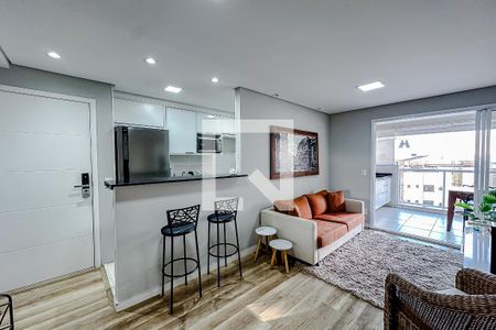 Sala de apartamento para alugar com 1 quarto, 52m² em Vila Regente Feijó, São Paulo