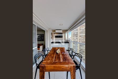 Varanda da Sala de apartamento para alugar com 1 quarto, 52m² em Vila Regente Feijó, São Paulo