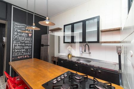 Cozinha de apartamento à venda com 2 quartos, 94m² em Barra Funda, São Paulo
