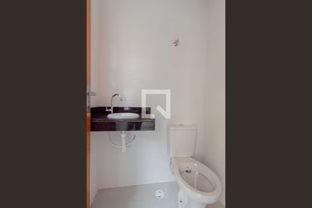 Lavabo da Sala de casa de condomínio à venda com 2 quartos, 91m² em Vila Ré, São Paulo