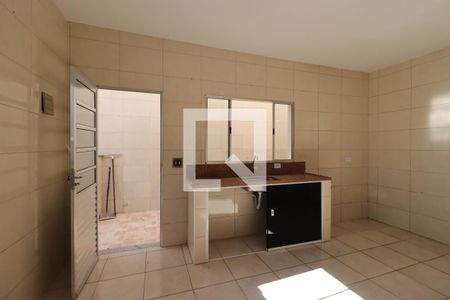 Sala/Cozinha de casa para alugar com 1 quarto, 40m² em Vila Aquilino, Santo André