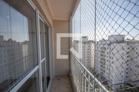 Varanda da Sala de apartamento à venda com 3 quartos, 86m² em Vila Isolina Mazzei, São Paulo