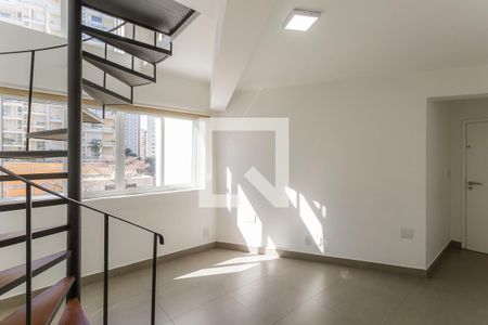 Sala/Cozinha de apartamento à venda com 1 quarto, 45m² em Moema, São Paulo
