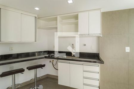 Sala/Cozinha de apartamento à venda com 1 quarto, 45m² em Moema, São Paulo