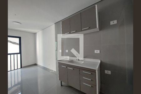 Cozinha de apartamento à venda com 1 quarto, 28m² em Cupecê, São Paulo