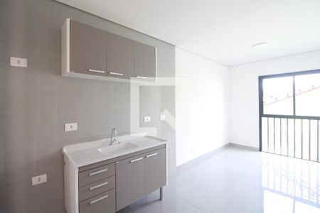 Cozinha de apartamento à venda com 1 quarto, 28m² em Cupecê, São Paulo