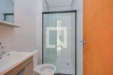 Banheiro Social de apartamento à venda com 1 quarto, 30m² em Cupecê, São Paulo