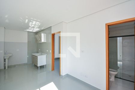 Sala/Cozinha de apartamento à venda com 1 quarto, 30m² em Cupecê, São Paulo