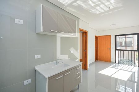 Sala/Cozinha de apartamento à venda com 1 quarto, 30m² em Cupecê, São Paulo