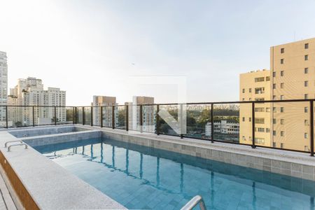 Área comum - Piscina de kitnet/studio à venda com 1 quarto, 20m² em Indianópolis, São Paulo