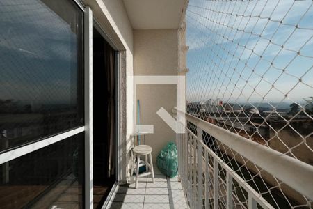 Varanda da Sala/Cozinha de apartamento à venda com 2 quartos, 49m² em Jardim Castelo, São Paulo