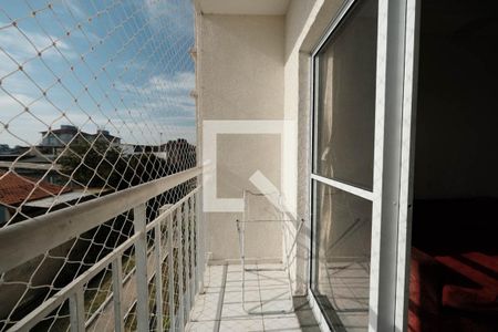 Varanda da Sala/Cozinha de apartamento à venda com 2 quartos, 49m² em Jardim Castelo, São Paulo