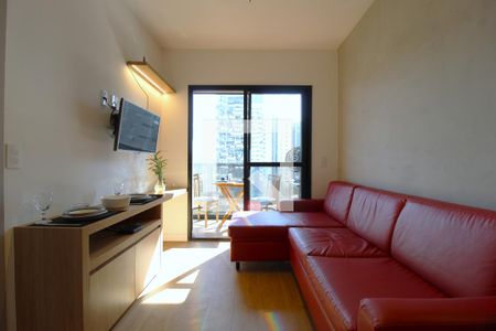 Sala/Cozinha de kitnet/studio para alugar com 1 quarto, 31m² em Vila Olímpia, São Paulo