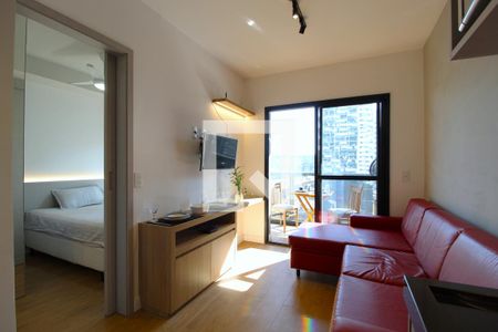 Sala/Cozinha de kitnet/studio para alugar com 1 quarto, 31m² em Vila Olímpia, São Paulo