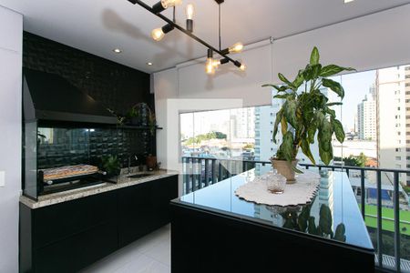 Varanda gourmet de apartamento à venda com 3 quartos, 124m² em Tatuapé, São Paulo