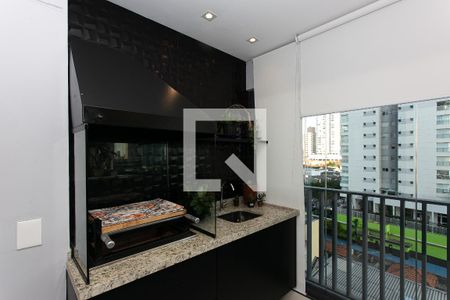 Varanda gourmet de apartamento à venda com 3 quartos, 124m² em Tatuapé, São Paulo