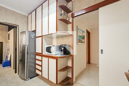 Cozinha de apartamento para alugar com 3 quartos, 95m² em Vila Luis Antonio, Guarujá