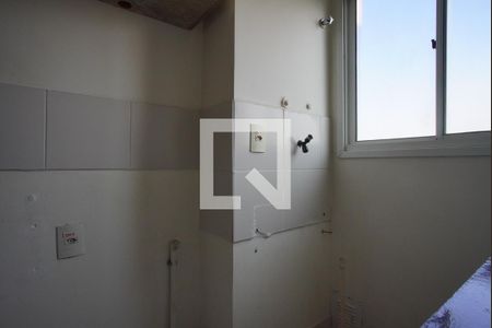Cozinha e Área de Serviço de apartamento à venda com 2 quartos, 60m² em Jardim Carvalho, Porto Alegre